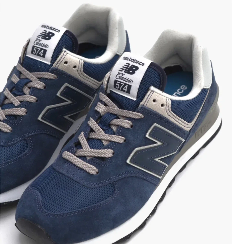 Оригінал 100% New Balance 574 Classic Gl Blue ML574EVN ( 27см) — фото 4