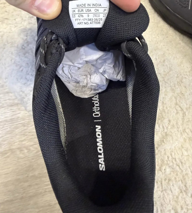 ОРИГІНАЛ 100% Salomon Grivola GORE-TEX | 477896 НЕ ПРОМОКАЮТЬ кросівки осінь зима демісезон оригінальні 41-44 розмір кроссовки водостійкі — фото 8