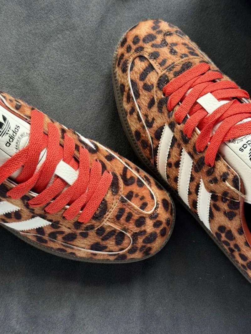 ОРИГІНАЛ‼️36-40 Adidas Samba OG Preloved Red Leopard Spezial 327 — фото 8