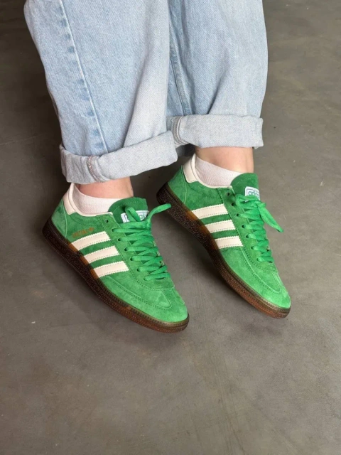 ОРИГІНАЛ‼️36-41 Adidas Handball Spezial Preloved Green White Samba