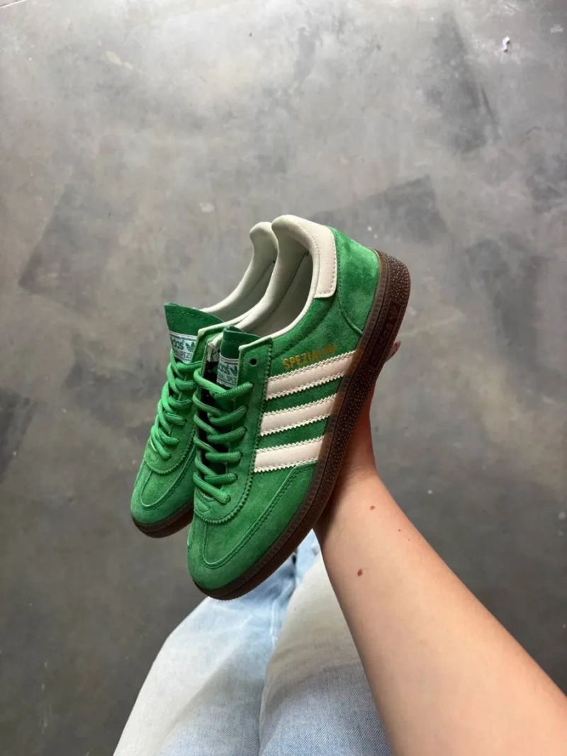 ОРИГІНАЛ‼️36-41 Adidas Handball Spezial Preloved Green White Samba — фото 2