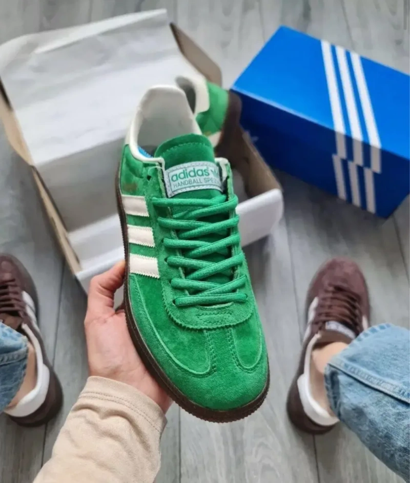 ОРИГІНАЛ‼️36-41 Adidas Handball Spezial Preloved Green White Samba — фото 3