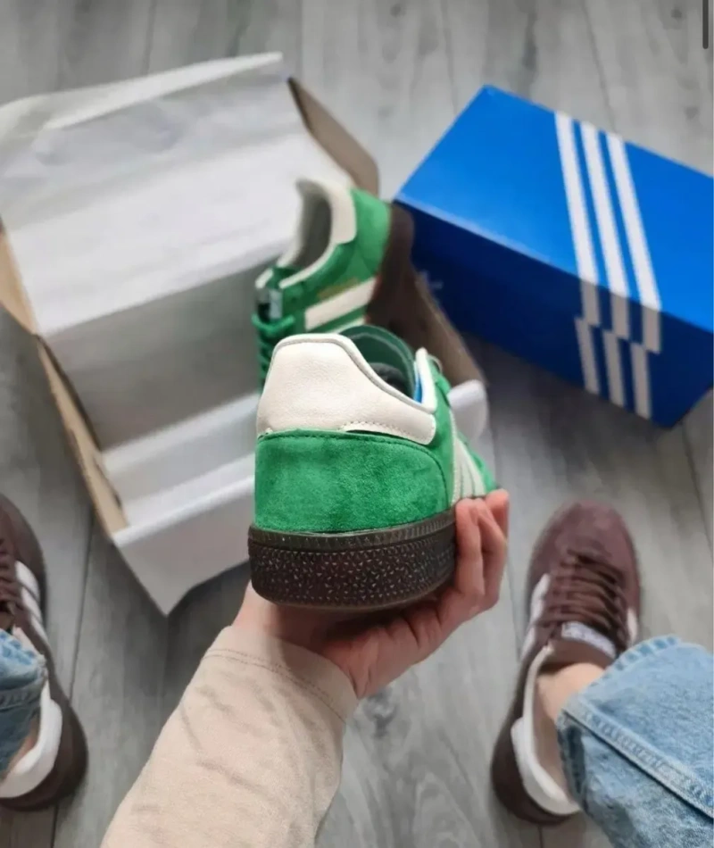 ОРИГІНАЛ‼️36-41 Adidas Handball Spezial Preloved Green White Samba — фото 5