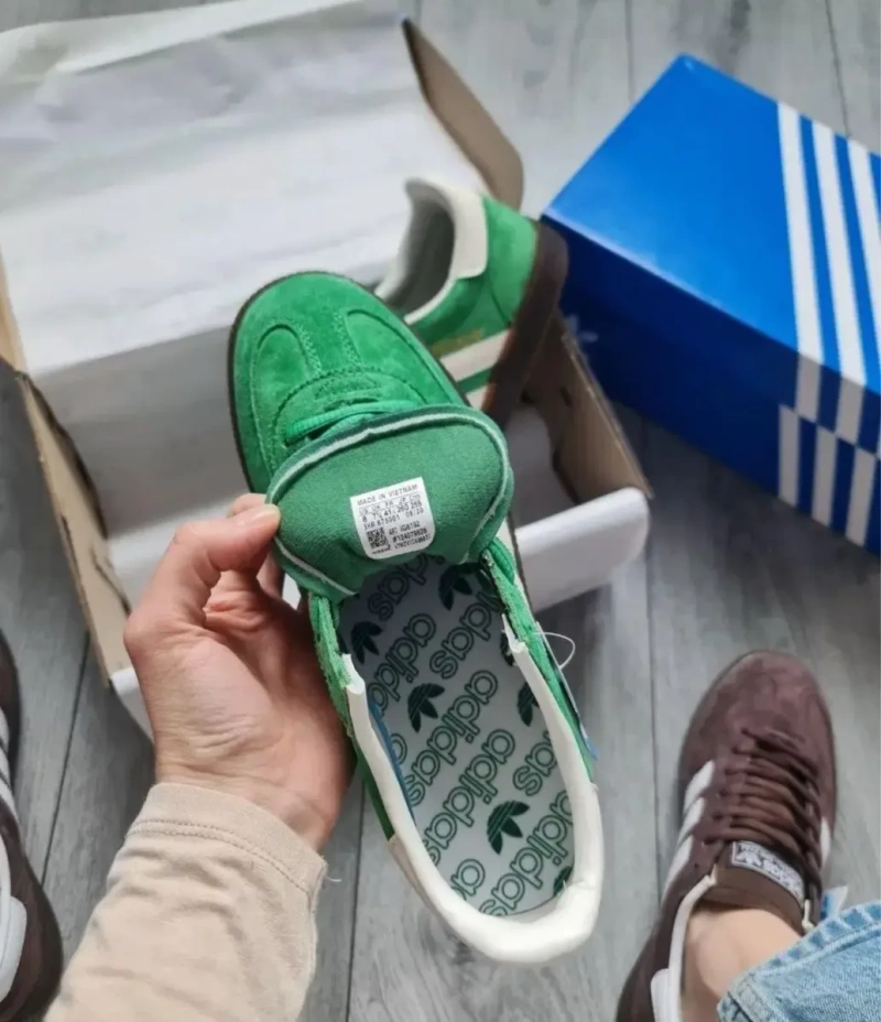 ОРИГІНАЛ‼️36-41 Adidas Handball Spezial Preloved Green White Samba — фото 7