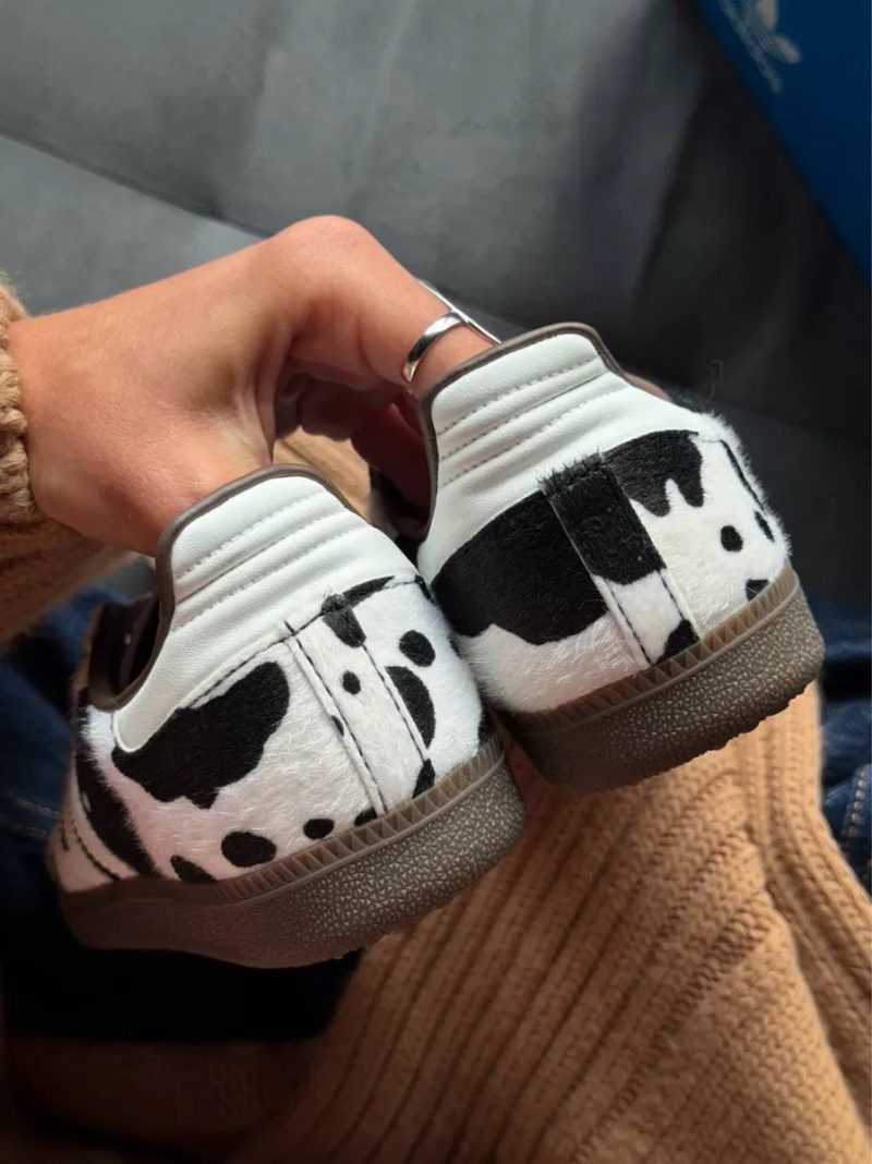 ОРИГІНАЛ‼️36-41 Adidas Samba OG Cow Print Dark Brown White / Spezial Air ON shox dragon milk leo — фото 4