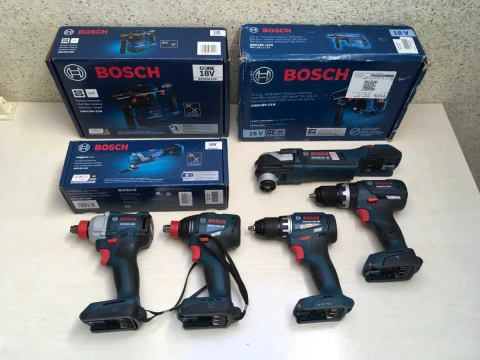 Оригинал BOSCH 18V Бесщеточный перфоратор реноватор шуруповерт импакт