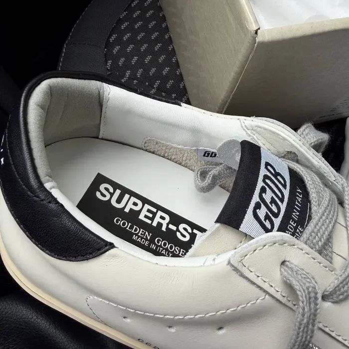 Оригинал италия Golden Goose кеды новые женские белые кожаные — фото 5