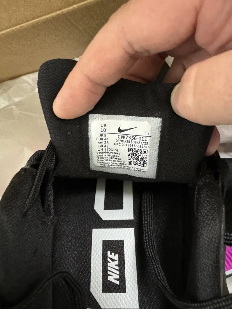Оригінал Кросівки NIKE AIR ZOOM PEGASUS 38 BLACK. (28см) — фото 8