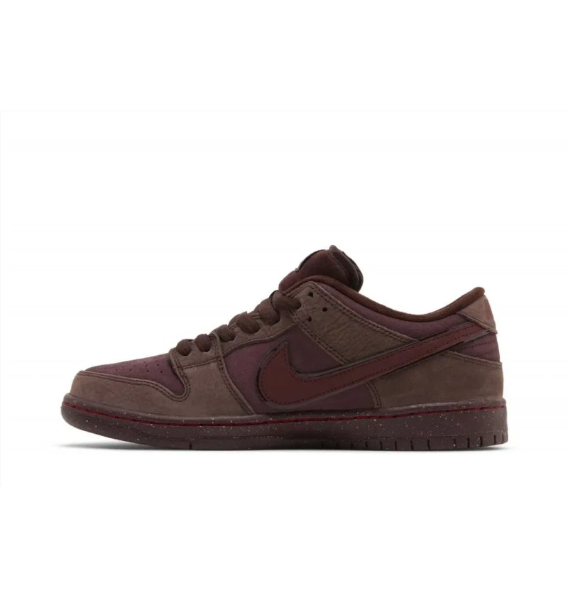 Оригінал! Кросівки Nike Dunk Low PRM (бордові) (41, 42, 42.5) — фото 3