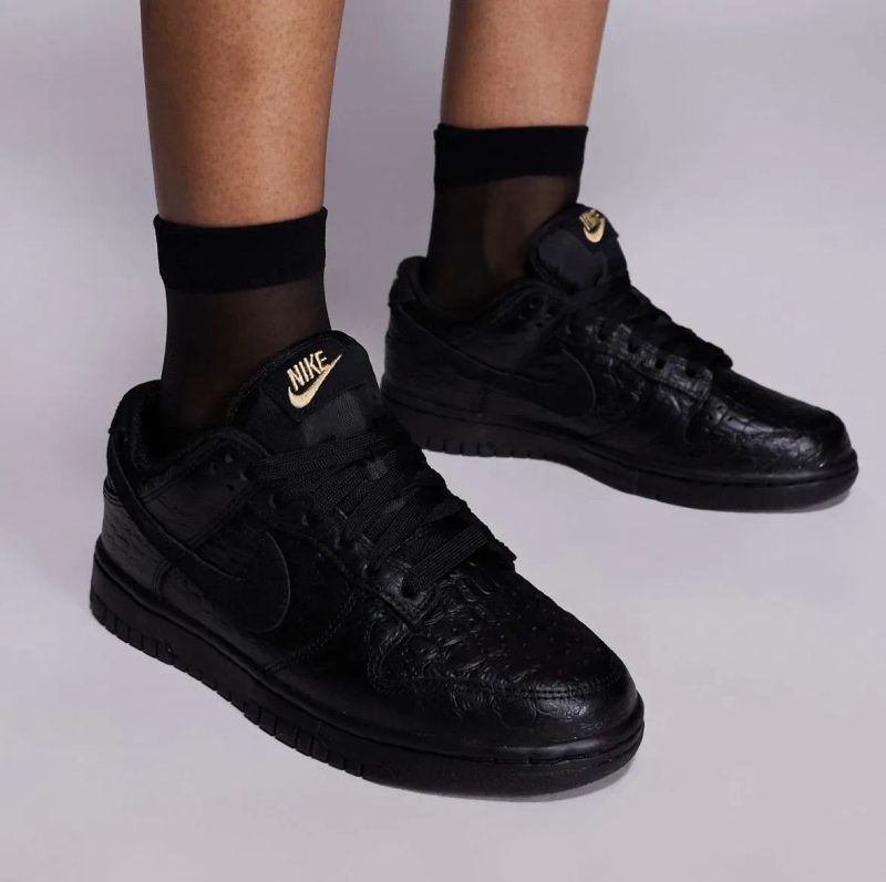 ОРИГІНАЛ  кросівки жіночі NIKE DANK  LOW   шкіряні — фото 2