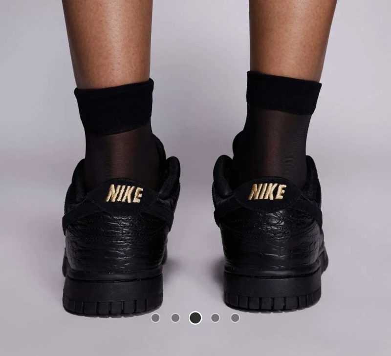 ОРИГІНАЛ  кросівки жіночі NIKE DANK  LOW   шкіряні — фото 3