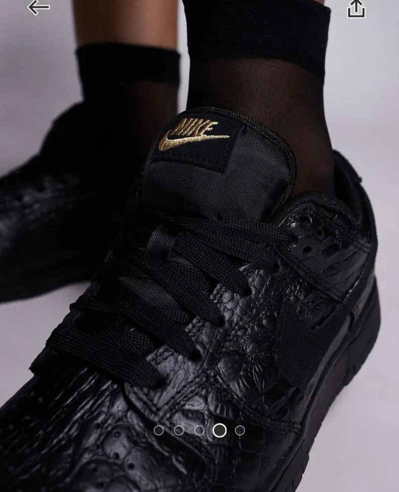 ОРИГІНАЛ  кросівки жіночі NIKE DANK  LOW   шкіряні — фото 5