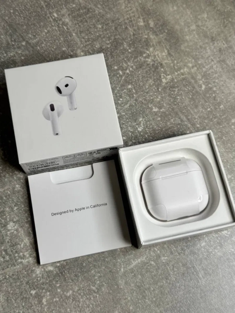ОРИГІНАЛ МІКРОФОН + ШУМОДАВ AirPods 4,lux 1:1 з  оригінальним мікрофоном та шумоподавленням — фото 6