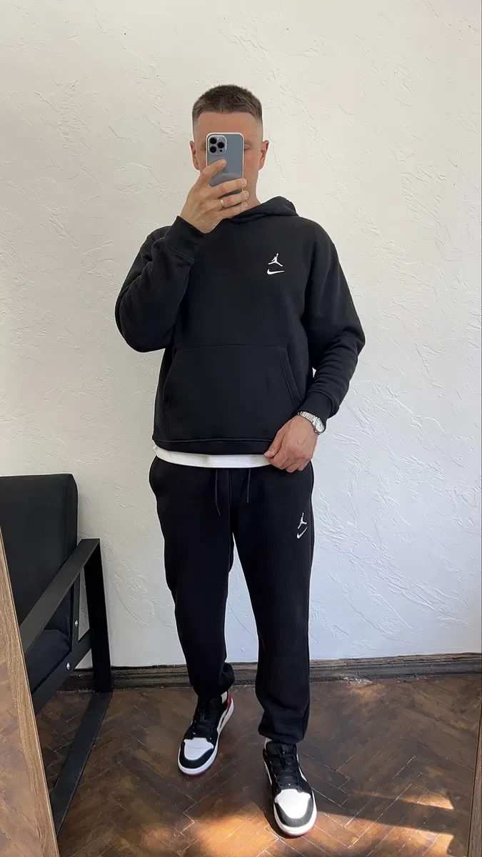 ОРИГІНАЛ ! Спортивний костюм Nike Jordan на флісі — фото 7