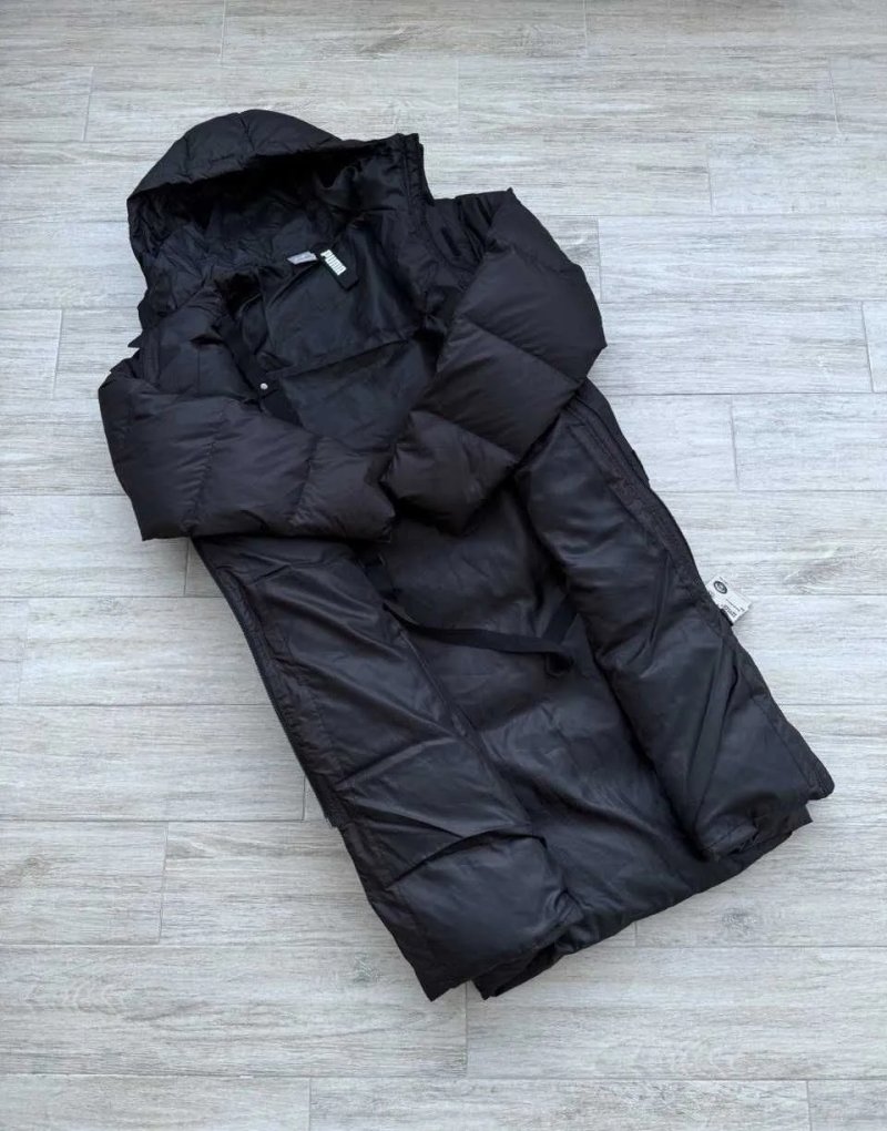 Оригінал! сша! Чоловіча парка puma long oversized down coat 587721-01 пуховик новий стан — фото 2