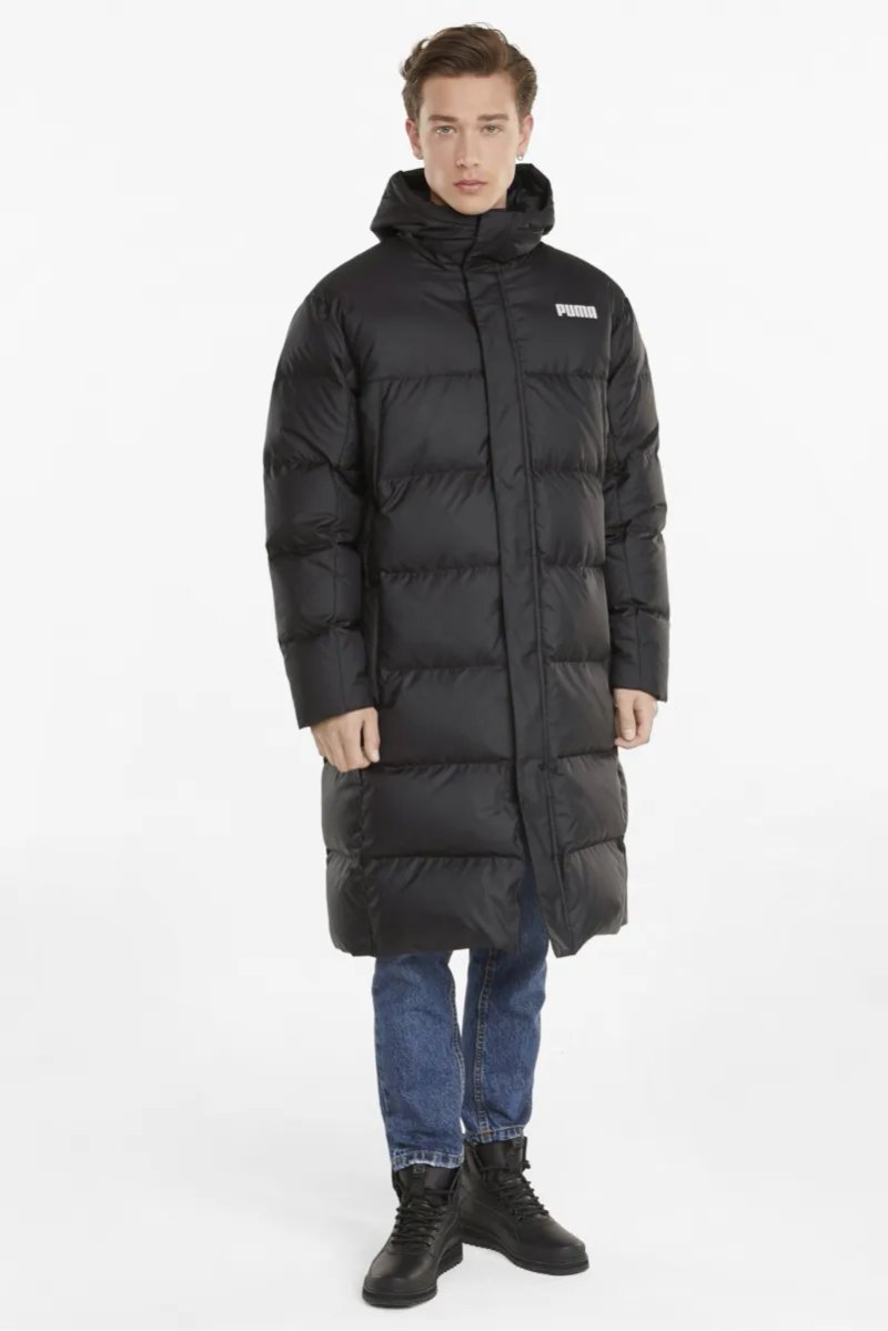 Оригінал! сша! Чоловіча парка puma long oversized down coat 587721-01 пуховик новий стан — фото 5