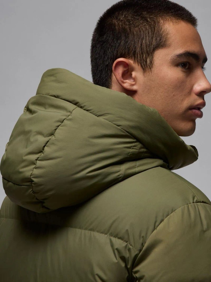Оригінал! сша! Чоловіча зимова парка Nike FLIGHT DOWN PARKA FV7269-222 пуховик новий стан — фото 4