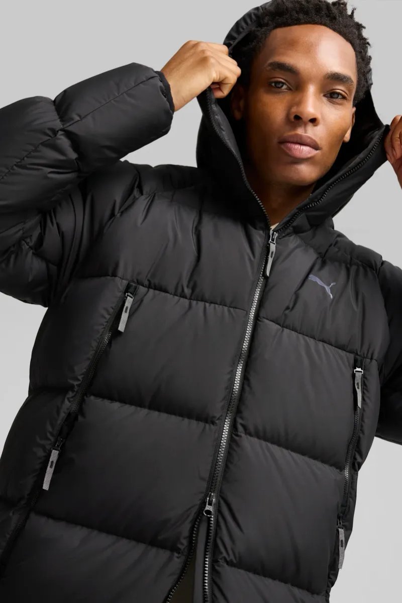 Оригінал! сша! Чоловіче пухове пальто PUMA Long Hooded Down Coat 626467-01 у новому стані — фото 4