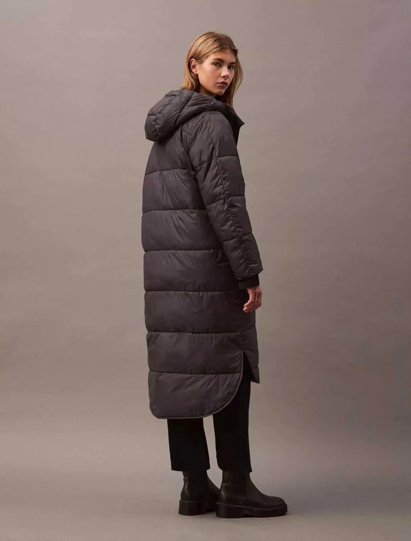 Оригінал! сша! Жіночий пуховик Calvin Klein Hooded Puffer Jacket SP47599035-40WL410 новий стан — фото 2