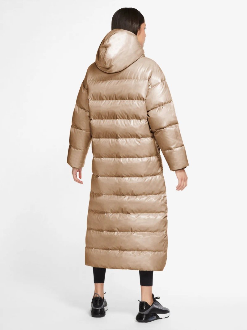 Оригінал! Сша! Жіночий пуховик nike w nsw tf city hd parka dh4081-200 пальто зимове нове — фото 4
