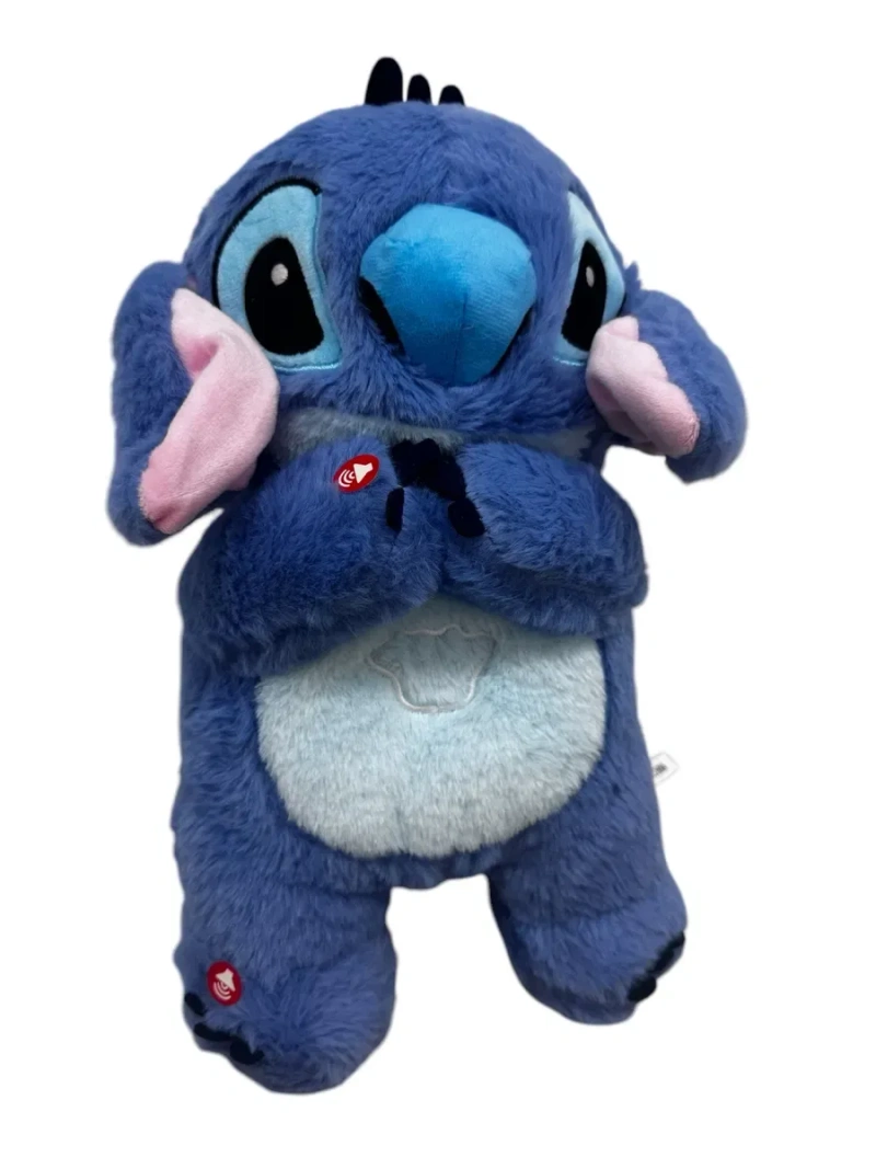 Оригінал стіч шо дихає. Мяка іграшка стич зі звуком Ліло і stich — фото 6