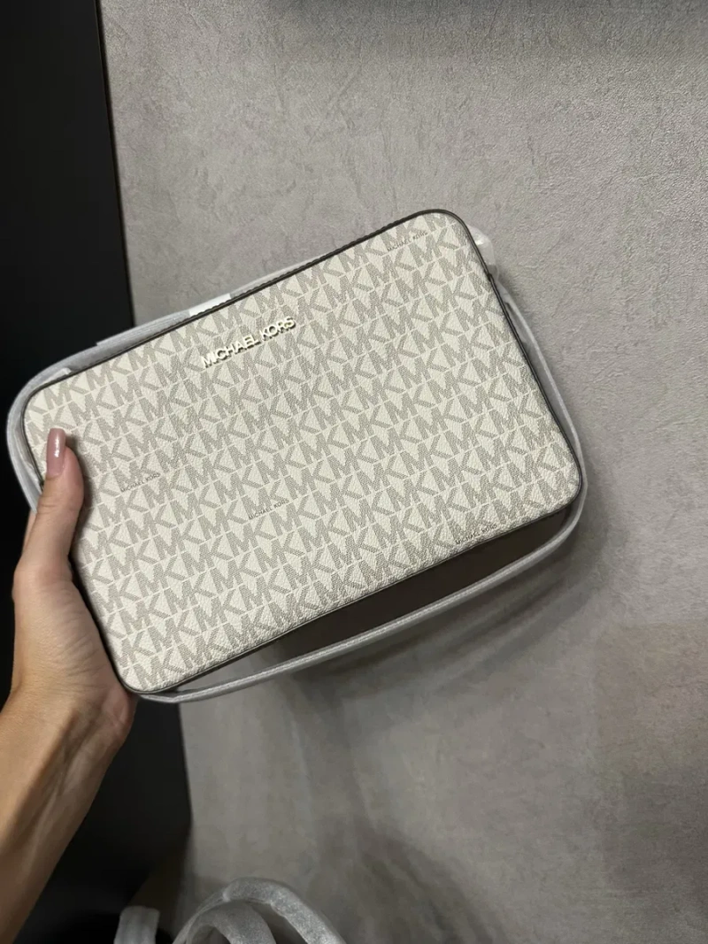 ОРИГІНАЛ! Сумка Michael Kors Jet Set Large Printed Logo Crossbody Bag — фото 2