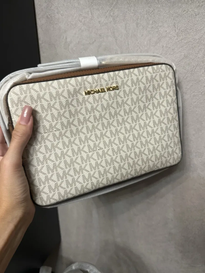 ОРИГІНАЛ! Сумка Michael Kors Jet Set Large Printed Logo Crossbody Bag — фото 3