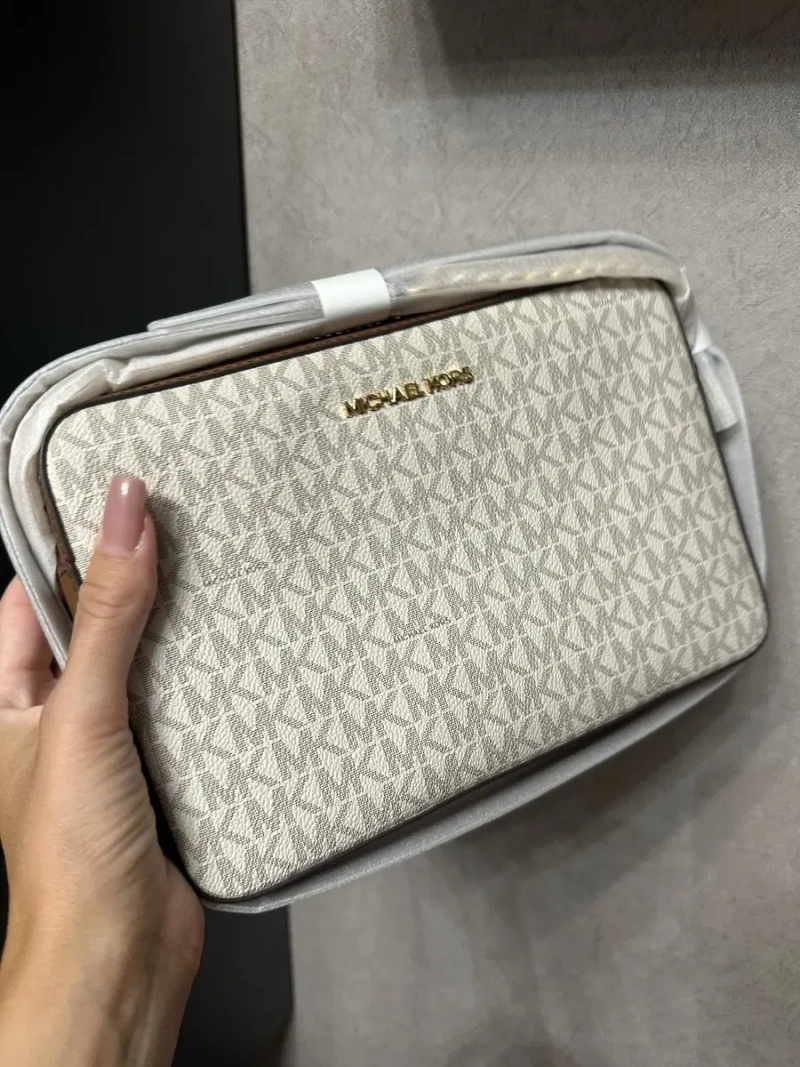 ОРИГІНАЛ! Сумка Michael Kors Jet Set Large Printed Logo Crossbody Bag — фото 4