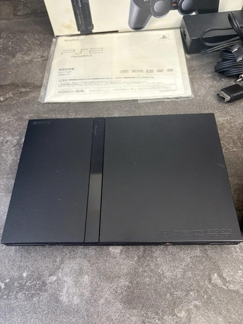 Оригінальна приставка SONY PS2 slim SCPH-77000 ntsc j 100 вольт — фото 2