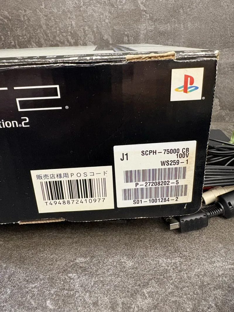 Оригінальна приставка SONY PS2 slim SCPH-77000 ntsc j 100 вольт — фото 6