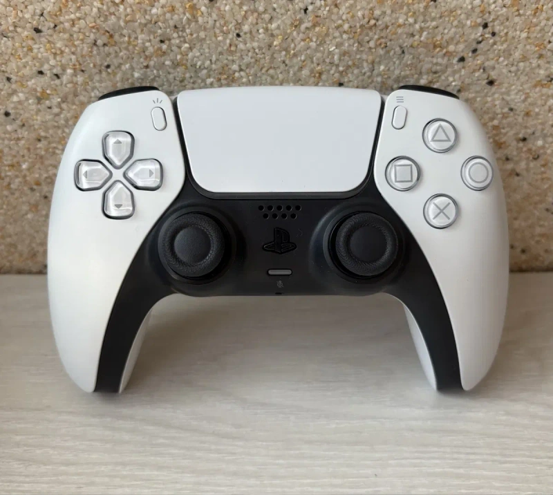 Оригінальний геймпад Dualsense в кольорі  White для PS5