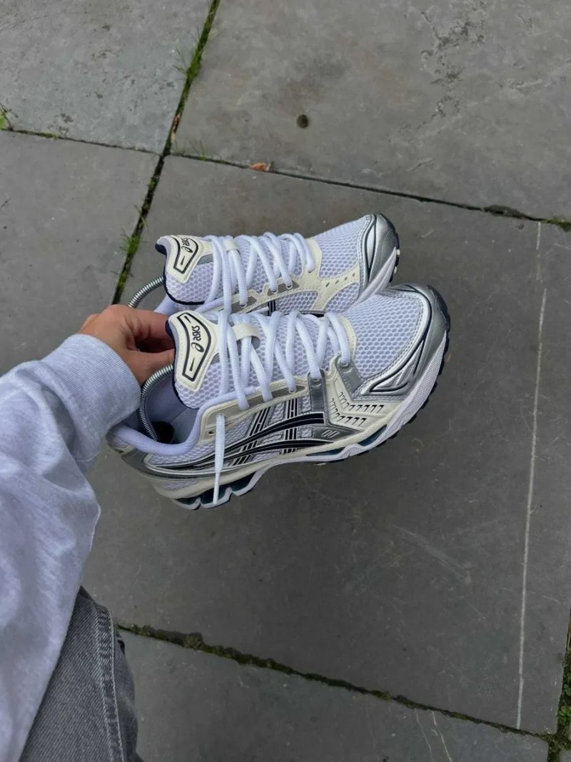 ‼️Останні розміри‼️Кроссовки Asics Gel-Kayano 14 White Midnight/Кросівки Жіночі Асік Гель — фото 7