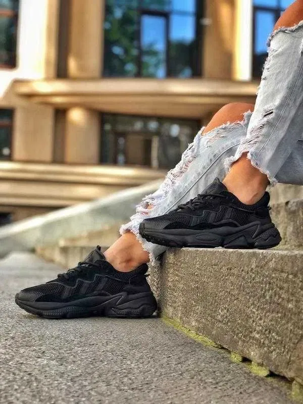 ‼️Останні Розміри‼️Кроссовки Женские Adidas Ozweego Triple Black/Жіночі Кросівки Адідас Озвіго/Кроссовки адидас Озвиго — фото 3