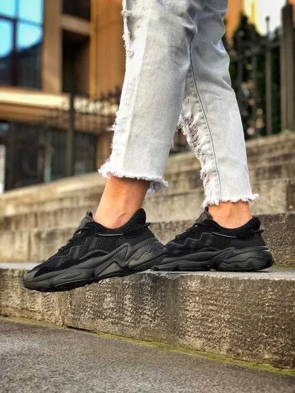 ‼️Останні Розміри‼️Кроссовки Женские Adidas Ozweego Triple Black/Жіночі Кросівки Адідас Озвіго/Кроссовки адидас Озвиго — фото 4