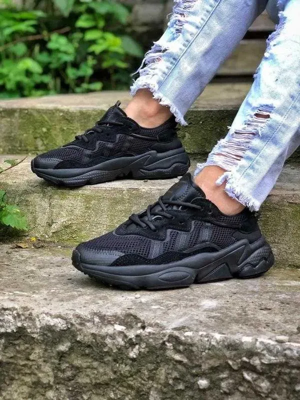 ‼️Останні Розміри‼️Кроссовки Женские Adidas Ozweego Triple Black/Жіночі Кросівки Адідас Озвіго/Кроссовки адидас Озвиго — фото 5