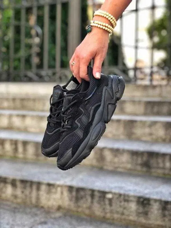 ‼️Останні Розміри‼️Кроссовки Женские Adidas Ozweego Triple Black/Жіночі Кросівки Адідас Озвіго/Кроссовки адидас Озвиго — фото 7