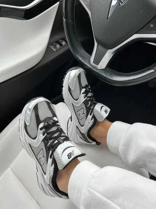 ‼️Останній 36/37/38/41 Розмір‼️Кроссовки New Balance 530 Black Silver/Кросівки NB /Жіночі Нью Беланс — фото 5