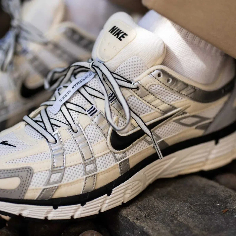 ‼️Останній Розміри‼️Кроссовки Мужские Nike P6000 Flat Pewter / Grey Beige Green/Кросівки Чоловічі Найк — фото 2