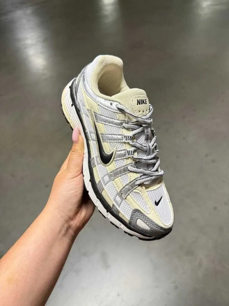 ‼️Останній Розміри‼️Кроссовки Мужские Nike P6000 Flat Pewter / Grey Beige Green/Кросівки Чоловічі Найк — фото 4