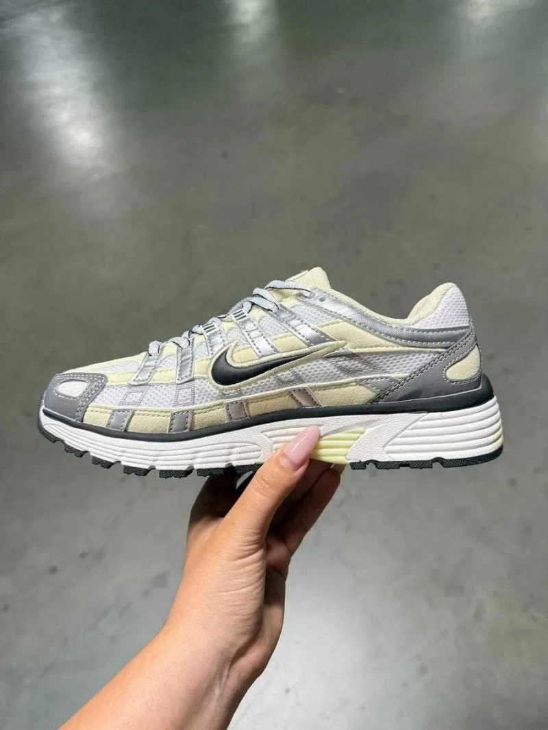 ‼️Останній Розміри‼️Кроссовки Мужские Nike P6000 Flat Pewter / Grey Beige Green/Кросівки Чоловічі Найк — фото 5