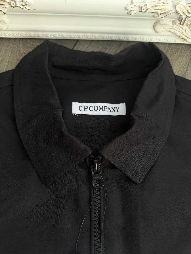 Овершот сорочка C.P Company чорна мужская курточка сп компани — фото 2