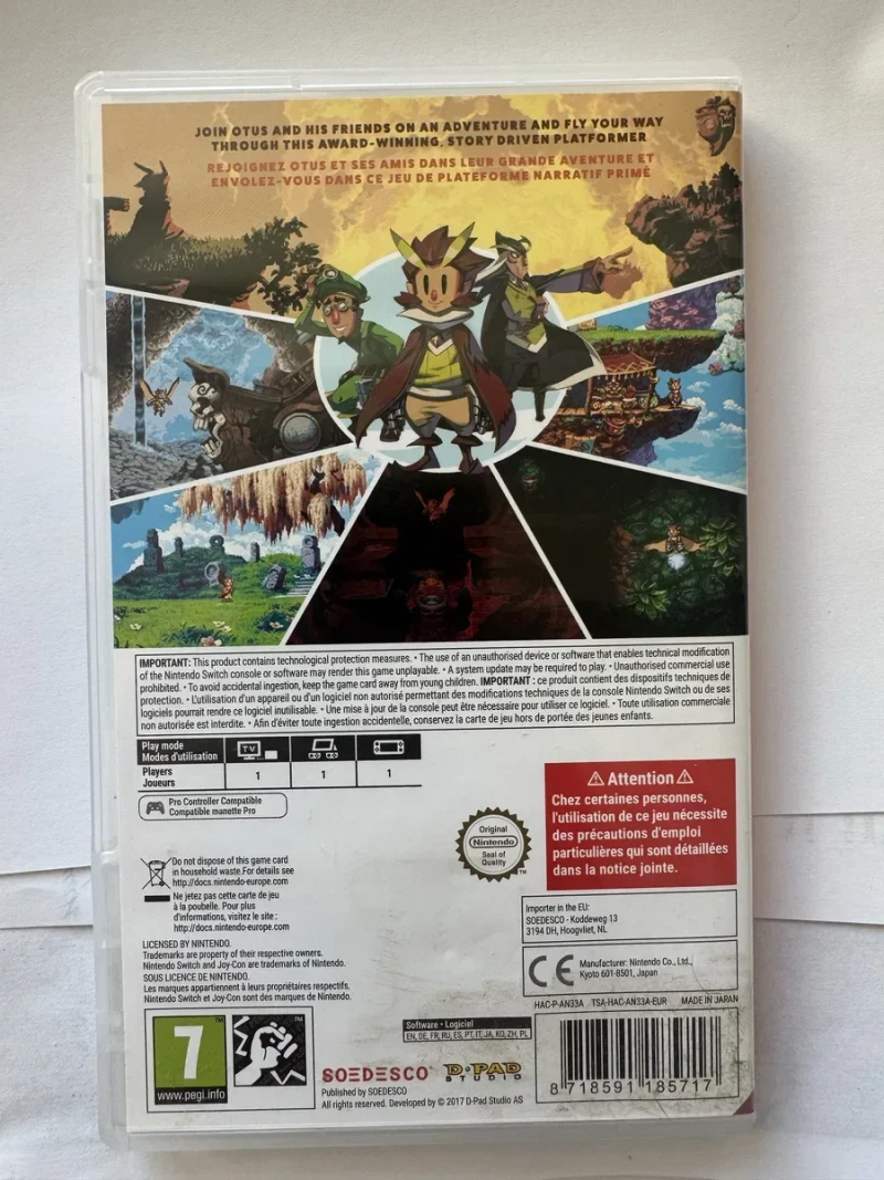 Owlboy nintendo switch — фото 2