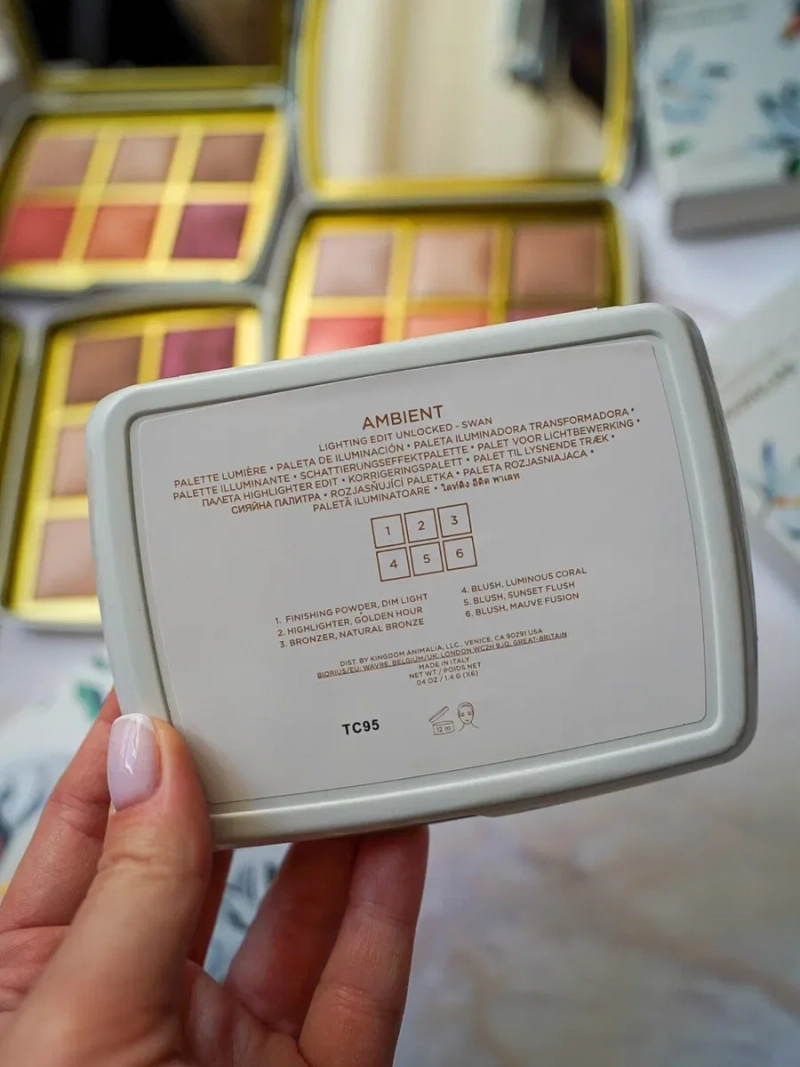 Палетка для обличчя Hourglass Ambient Lighting Edit Unlocked - Swan — фото 4