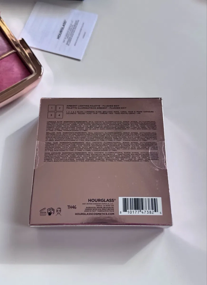Палетка румян  Hourglass Ambient Lighting Palette — Flushed Edit — фото 7