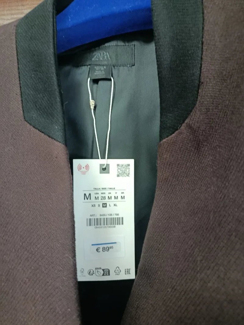 Пальто подовжене  Zara нова колекція в упаковці з бірками — фото 5