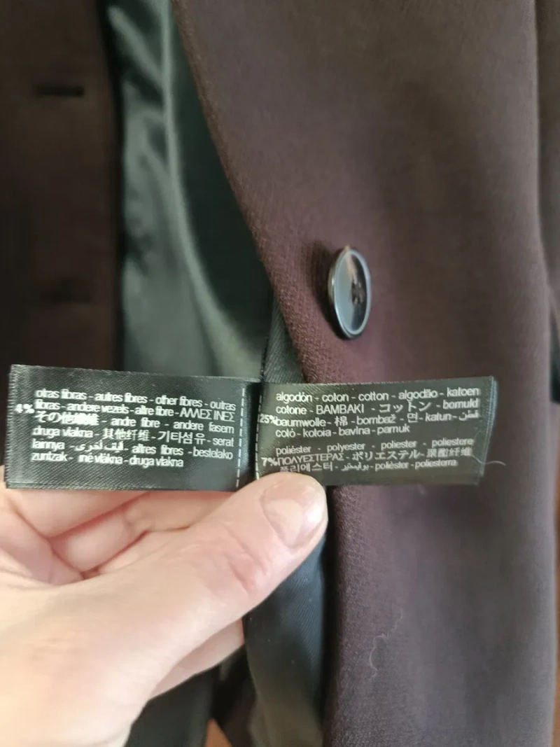Пальто подовжене  Zara нова колекція в упаковці з бірками — фото 6