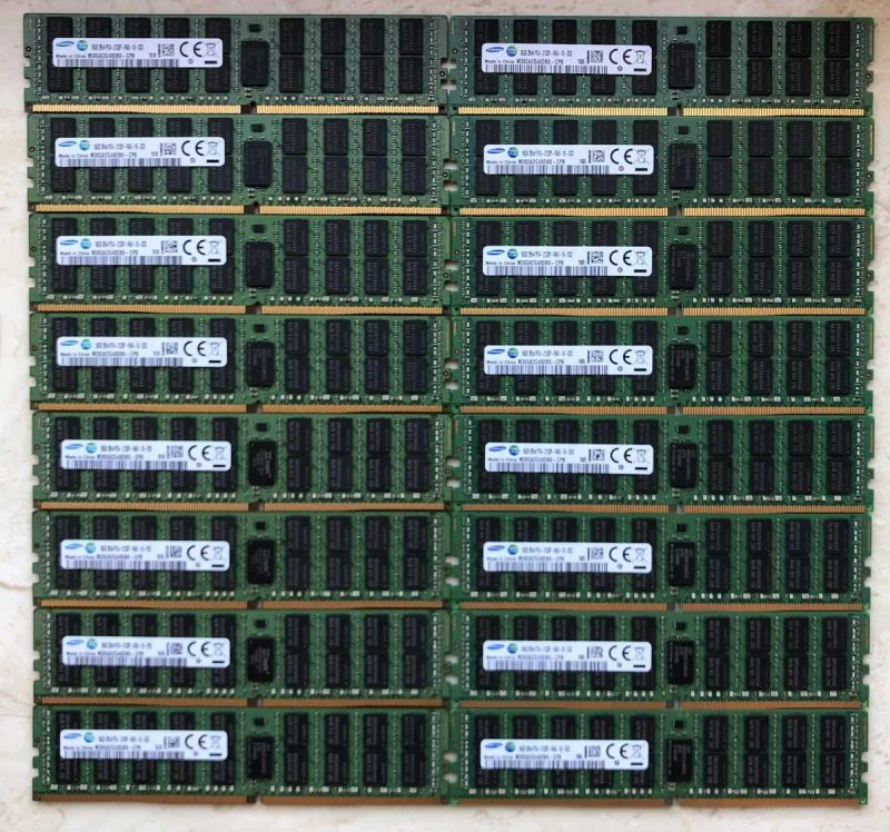 Пам'ять серверна 16GB 32ГБ 64 DDR4 2133/2400/2666/2933 RDIMM ECC Reg — фото 4