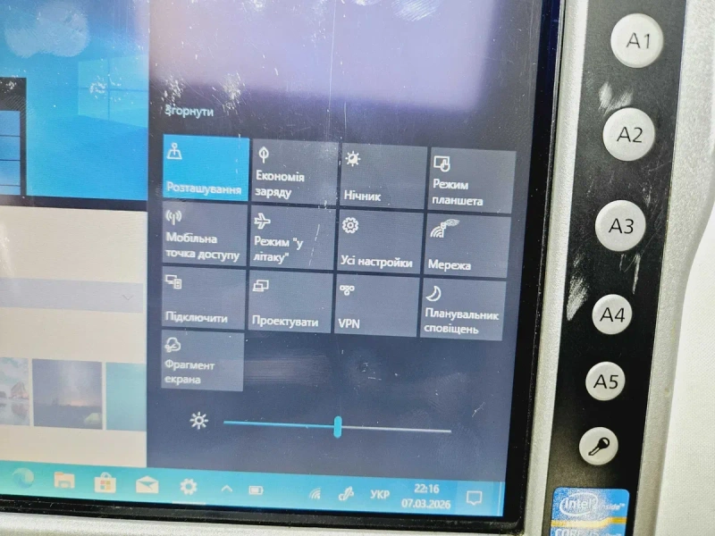 Panasonic Toughbook CF-H2 10.1" захищений планшет 4Gb/128GB 2D сканер, нові акумулятори! — фото 7
