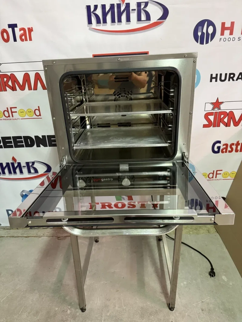Пароконвекційна Піч З Інжекторним Зволоженням Ggm Gastro Німечинна! — фото 7