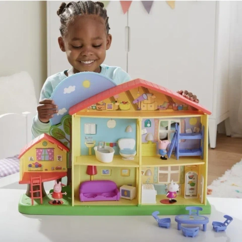 Peppa Pig будиночок будинок «Готуємось до сну» Пеппа звук світло bedtime